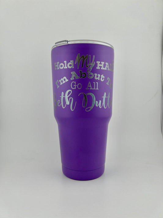 30oz Tumbler - Beth Dutton - Halos