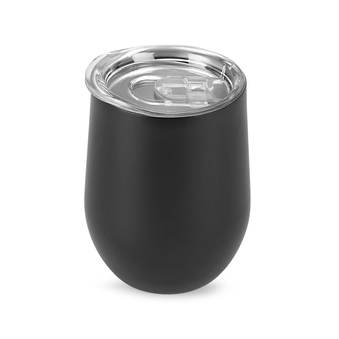 12oz Wine Tumbler - Nope Not Today - Primemark Laser - Primemark Laser